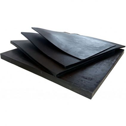 Podlahová EPDM guma 50 x 50 x 1,5 cm, černá