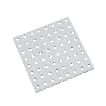 Podložka pod židli AvaTile 128 x 103 x 1,6 cm, šedá