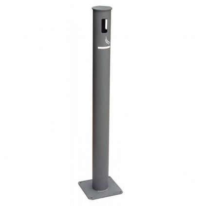 Stojanový popelník Design, šedá