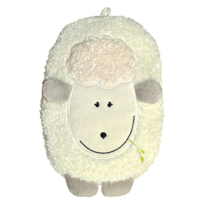 Termofor Hugo Frosch Eco Comfort - ovečka, 0,8 l, bílá