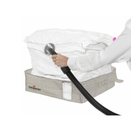 Úložný box s pouzdrem Compactor Oxford L, 145 l, šedá
