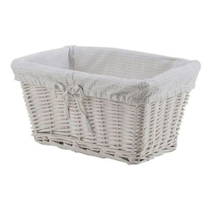Úložný košík Compactor Toledo 38 x 25 x 20 cm, bílá