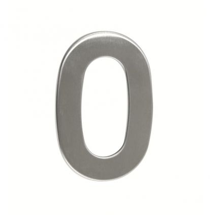 Domovní číslo "0", RN.95L, nerez