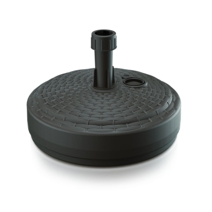 Podstavec pod slunečník II, průměr 39 cm, hnědá
