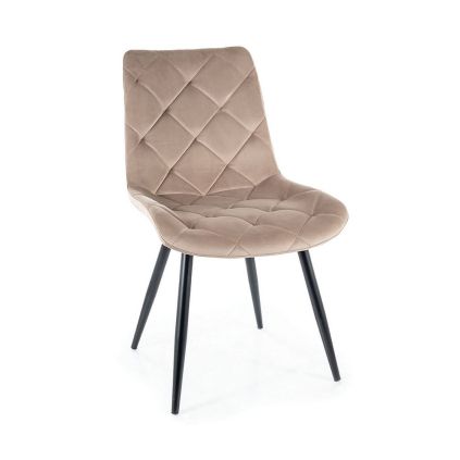 45905 1 jidelni zidle ralph velvet bezova