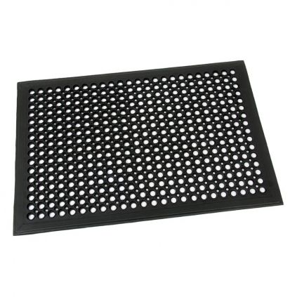 Gumová čisticí rohož Dirt Catcher 60 x 90 x 1,4 cm, černá