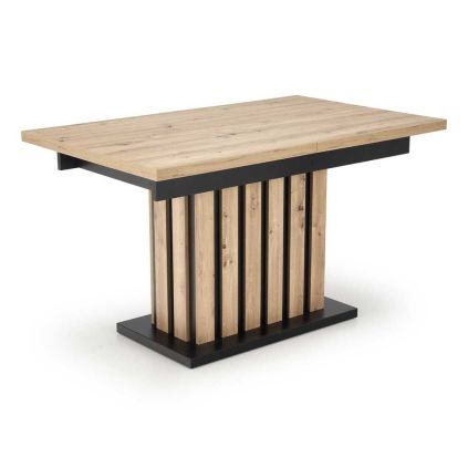 52818 16 jidelni stul lamello 160 cm dub artisan cerna