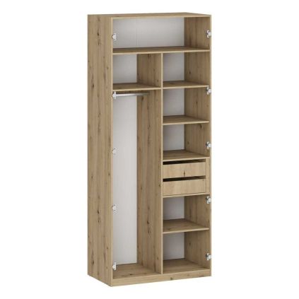 52188 korpus skrine unity 100 cm satni dub artisan