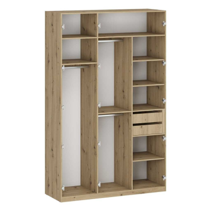 52200 korpus skrine unity 150 cm satni dub artisan