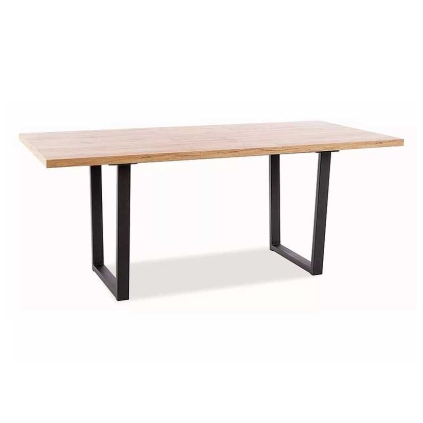 54054 9 jidelni stul danny dub artisan cerna