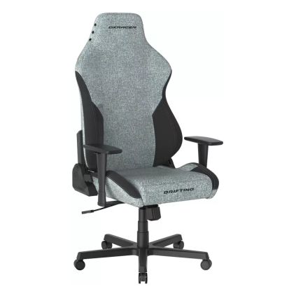 Herní židle DXRacer DRIFTING, látková, šedá / černá