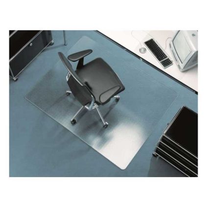 Podložka pod židli RS Office Dura Grip Meta 110 x 120 cm - na koberec, čirá