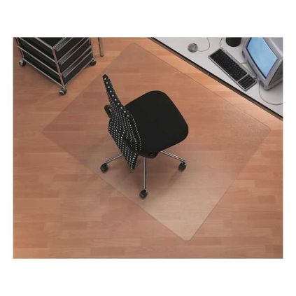 Podložka pod židli RS Office Dura Grip Meta 110 x 120 cm - na tvrdou podlahu, čirá