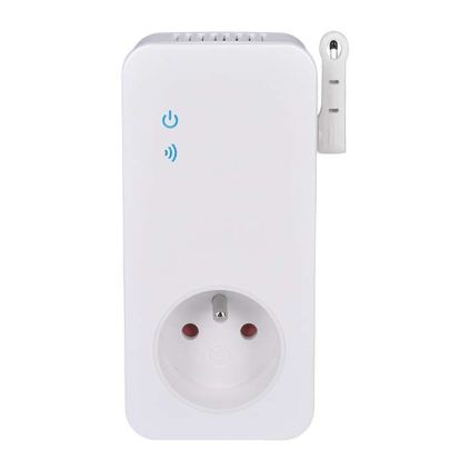 Dálkově ovládaná zásuvka (GSM) DY10GSM, bílá