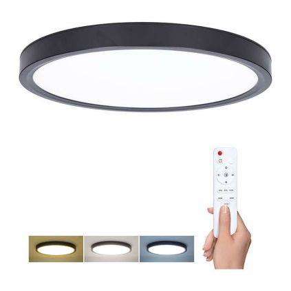 LED stropní světlo s dálkovým ovládáním Estela nastavitelné - průměr 50 cm, bílá