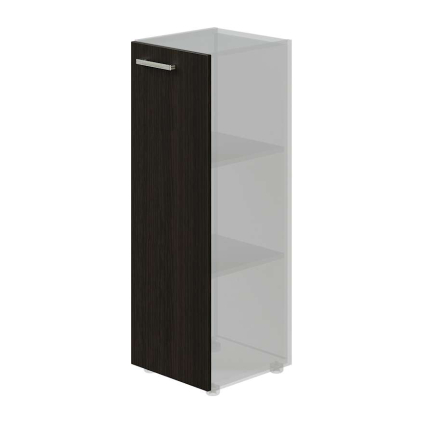 Dveře na skříň TopOffice 39,9 x 40,4 x 119,5 cm, pravé, wenge