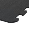 Dlažba FitFlo SF1050 95,6 x 95,6 x 1,6 cm - roh, černá