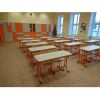 Školní lavice Denis - vel. 4, světle zelená - ral 6018