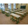 Školní lavice Denis - vel. 4, světle zelená - ral 6018