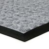 Textilní čisticí rohož Rectangles Deco 45 x 75 x 0,8 cm, šedá