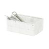 Úložný organizér Compactor TEX 18 x 12 x 7 cm, bílá