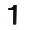 Domovní číslo "1", RN.95L, černá