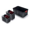 Přepravní box C, 52 × 32,9 × 21 cm, 7 organizérů, černá