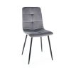 45773 1 jidelni zidle ivo velvet seda