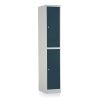 46732 kovova satni skrinka 2 boxy 38 x 45 x 185 cm cylindricky zamek antracitova ral 7016
