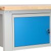 Dílenský stůl Solid OAK-11, 180 cm, 2 závěsné boxy, dub