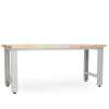 Dílenský stůl Solid OAK-00, 210 cm, dub