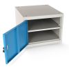 Dílenský stůl Solid MDF-14, 210 cm, 2 závěsné boxy, černá