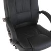 49966 4 kancelarske kreslo rex cerna