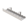 50011 3 kabelovy organizer pro stoly officetech bila