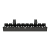 50014 2 kabelovy organizer pro stoly officetech cerna