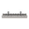 50017 2 kabelovy organizer pro stoly officetech seda