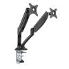 50029 12 drzak na 2 monitory pro stoly officetech cerna
