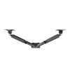 50029 14 drzak na 2 monitory pro stoly officetech cerna
