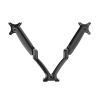 50029 19 drzak na 2 monitory pro stoly officetech cerna