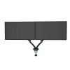 50029 3 drzak na 2 monitory pro stoly officetech cerna
