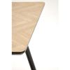 52683 5 jidelni stul pound dub cerna