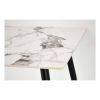 52728 3 jidelni stul webster 140 cm mramor cerna