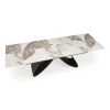 52749 6 jidelni stul sublime mramor cerna