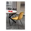 52827 6 jidelni stul pildora mramor cerna