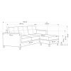 52080 14 sedaci souprava ecker seda