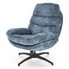 52113 5 houpaci kreslo caleb modra