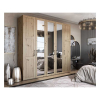 52203 3 korpus skrine unity 150 cm satni bila