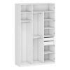 52203 korpus skrine unity 150 cm satni bila