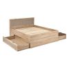 52467 9 postel rustico 160 x 200 cm dub artisan