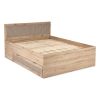 52467 1 postel rustico 160 x 200 cm dub artisan